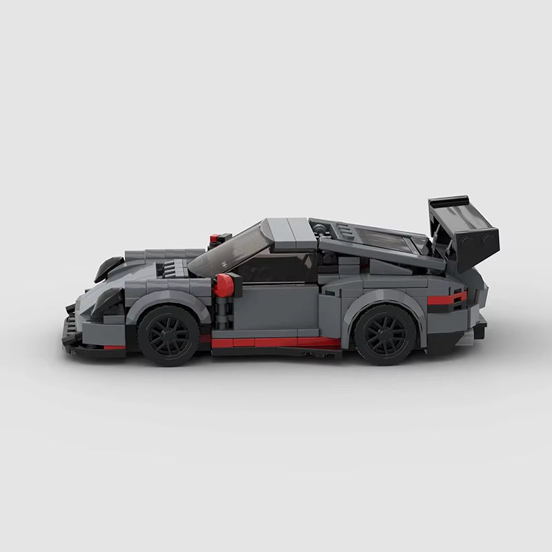 MOC Technical Racing Sports Car Vehicle Speed Champion Racer Building Blocks Brick Creative Garage Toys for Boys Gift