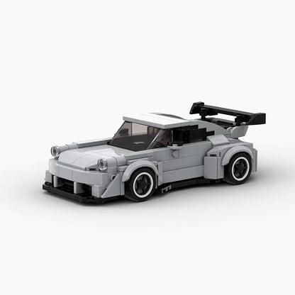 Moc RWB Wide Speed Champions Racer Cars City Sports Vehicle Building Blocks Creative Garage Toys Christmas Gift